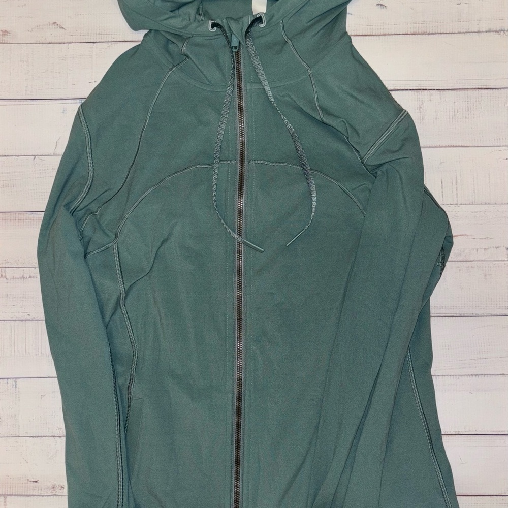 Lululemon Green Hooded Define Jacket